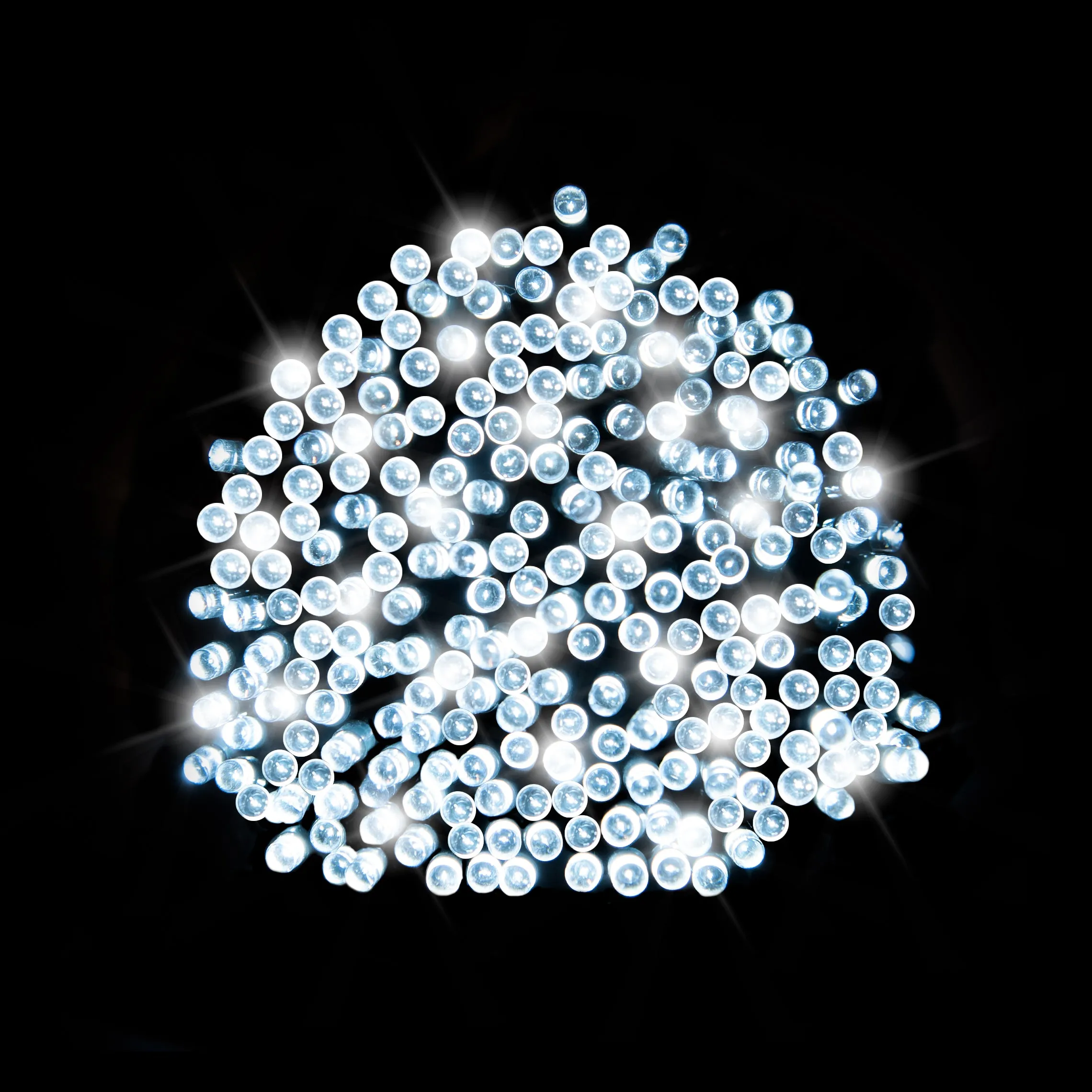 200 Bright White LED Solar Fairy Lights