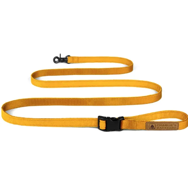 Adjustable Easy Dog Leash in Yellow