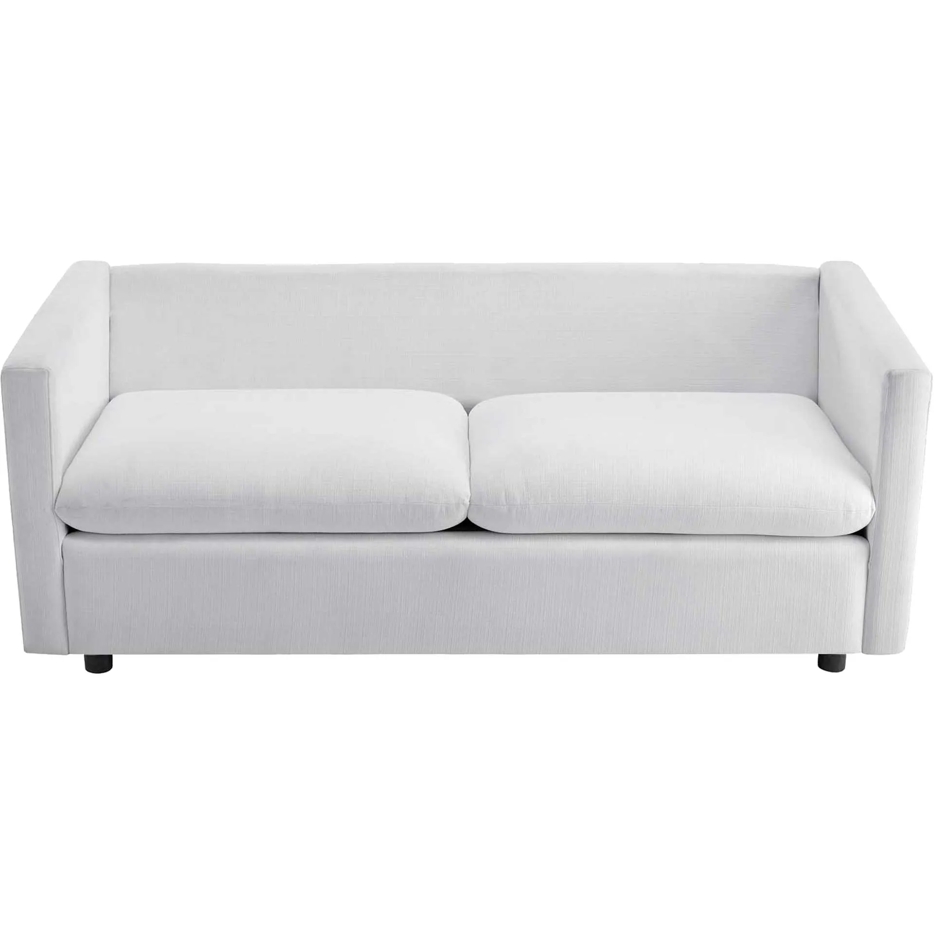 Antonio Upholstered Fabric Sofa White