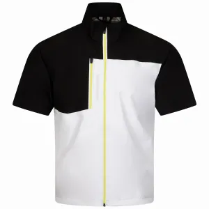 Axl GORE-TEX Short Sleeve Waterproof Jacket Black/White/Sunny Lime - AW24