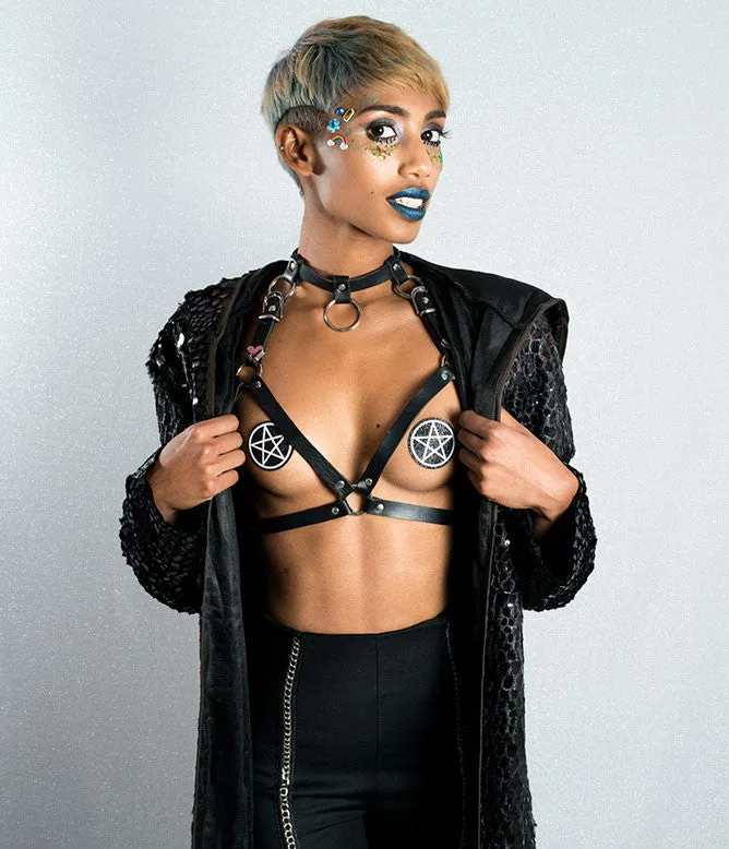 BONDAGE TRIANGLE HARNESS TOP