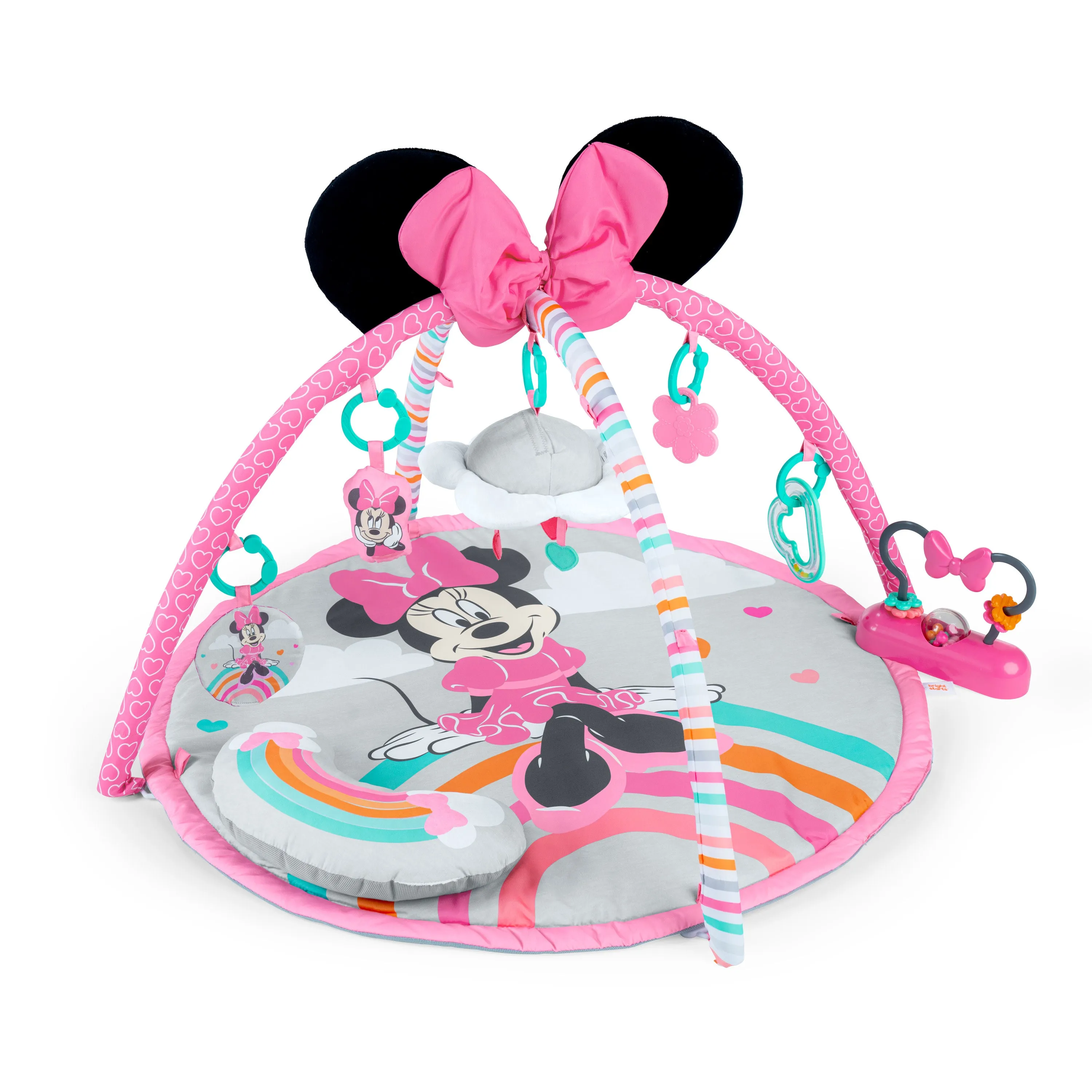 Bright Starts Disney Baby MINNIE MOUSE Forever Besties Activity Gym, Pink