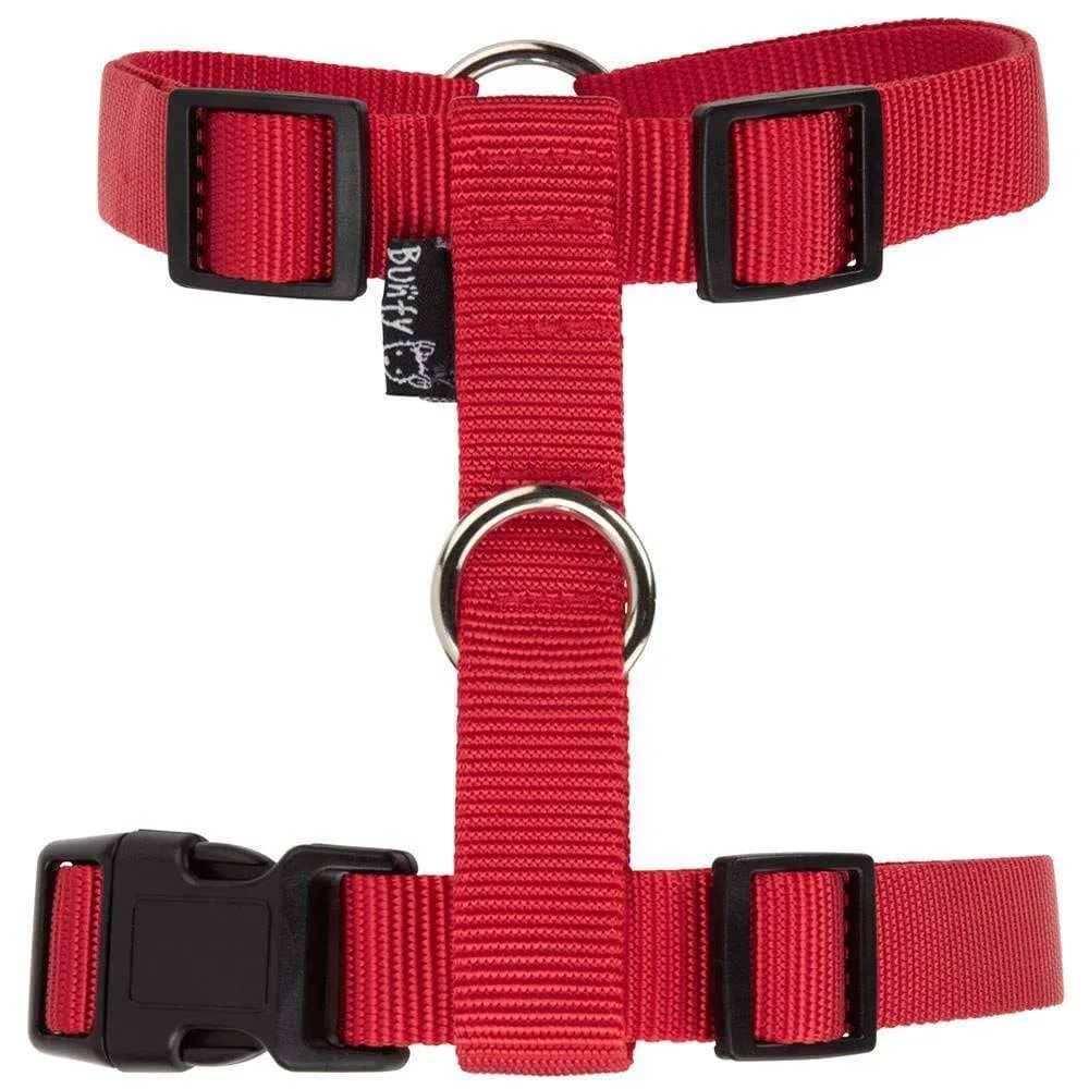 Bunty Adjustable Nylon Dog Puppy Fabric Harness Vest Anti Non Pull Lead Leash