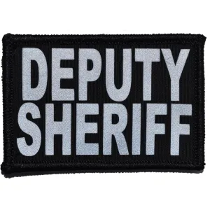 Deputy Sheriff Reflective - 2x3 Patch