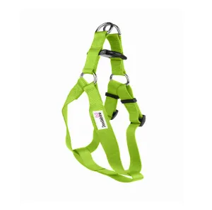 Doodlebone Bold Adjustable Dog Harness Green