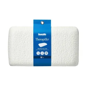 DUNLOPILLO Therapillo Premium Memory Foam TRAVEL PILLOW