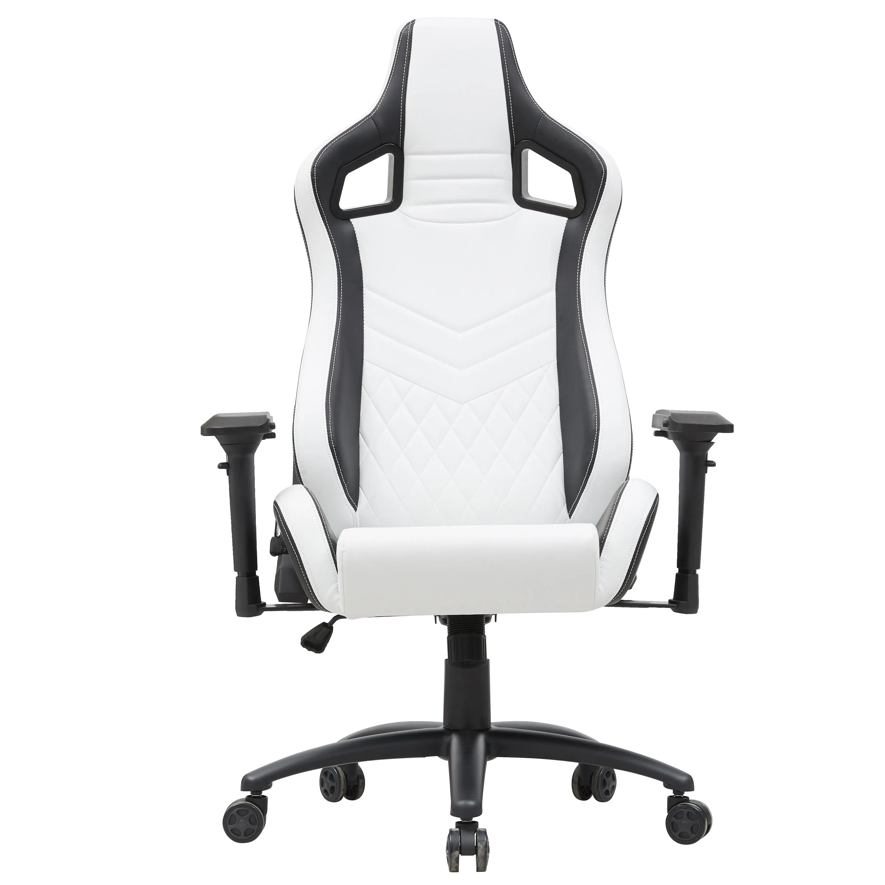 Heisson Modern White Adjustable Height Gaming Chair