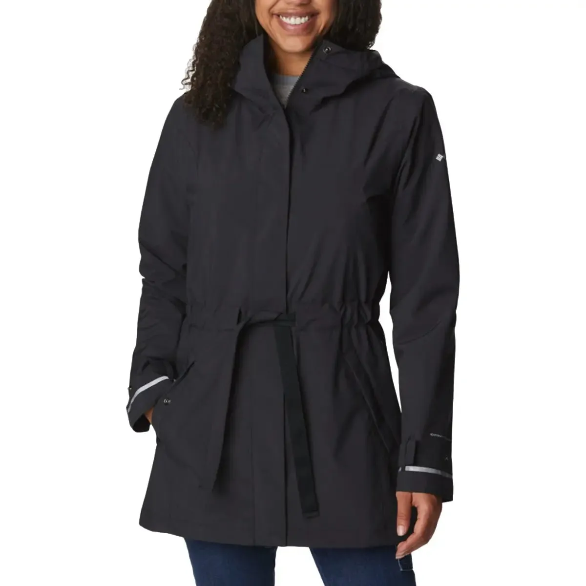 Here and There™ II Waterproof Trench - Black