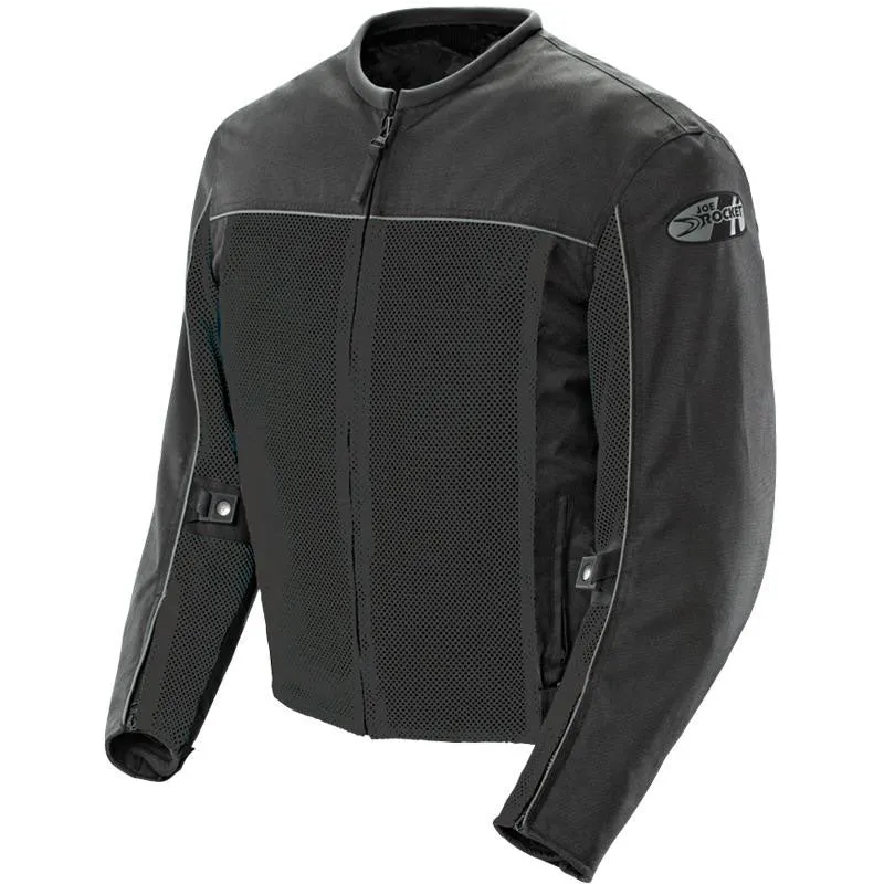 Joe Rocket Velocity Mens Mesh Jacket Black/Black