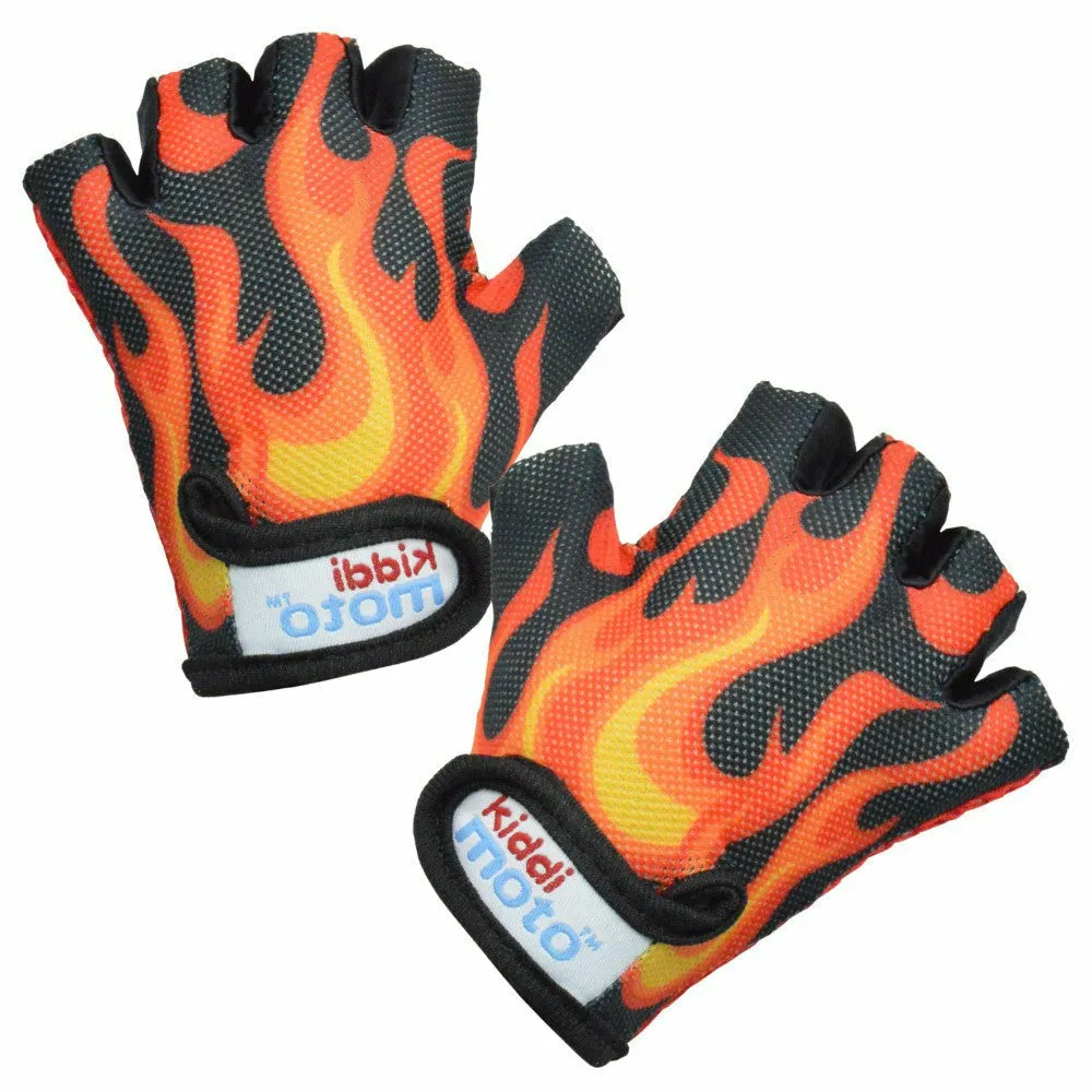 Kids Flame Cycling Gloves