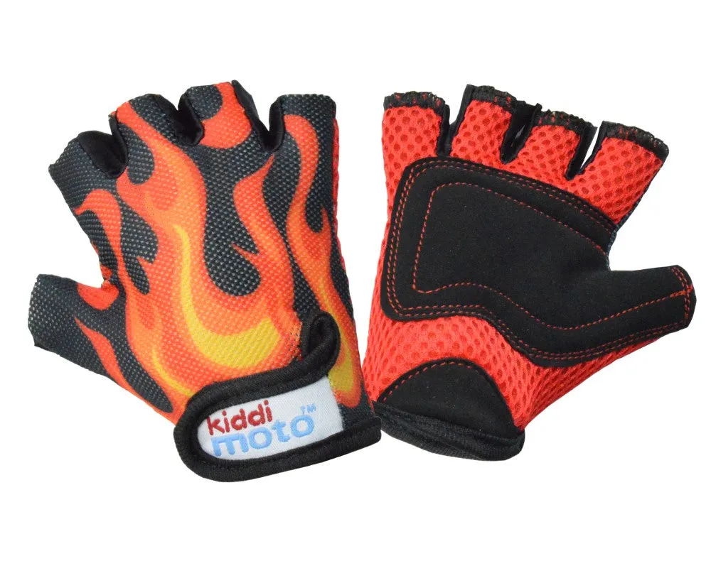 Kids Flame Cycling Gloves