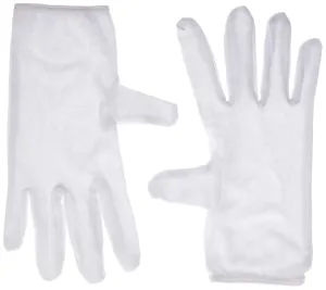 Kuber Industries Cotton 2 Piece Hand Gloves Set - White