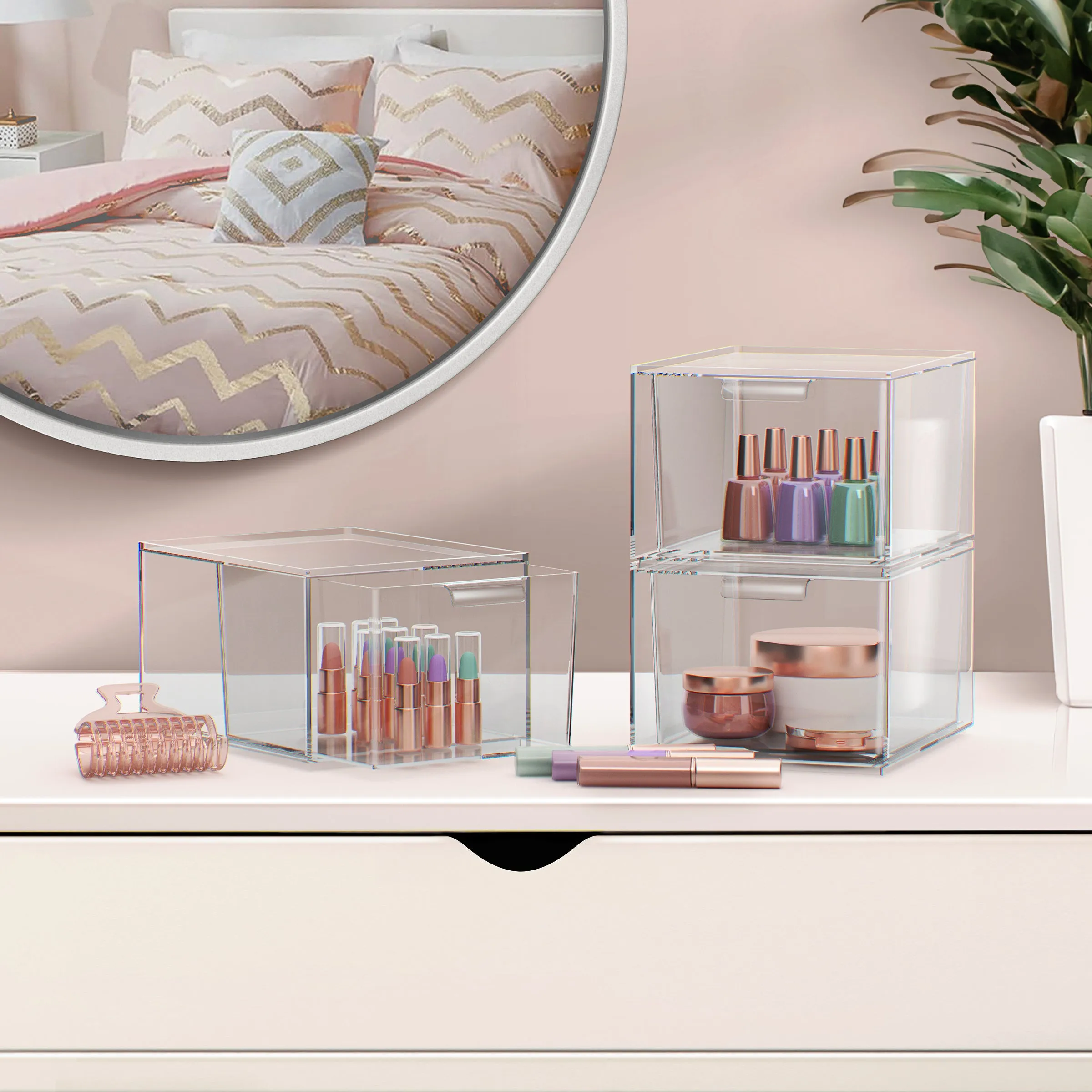 Makeup Organizer Drawers