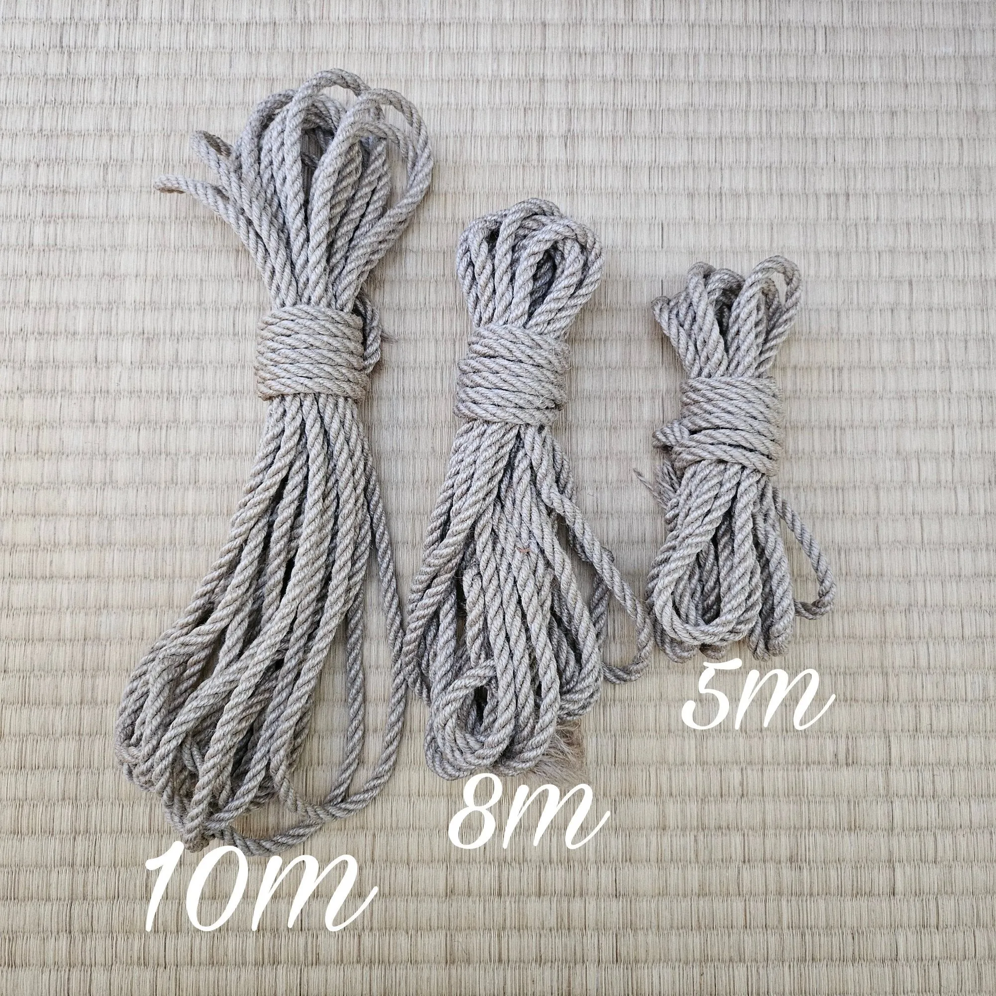 Natural 2-Ply Jute Shibari Rope