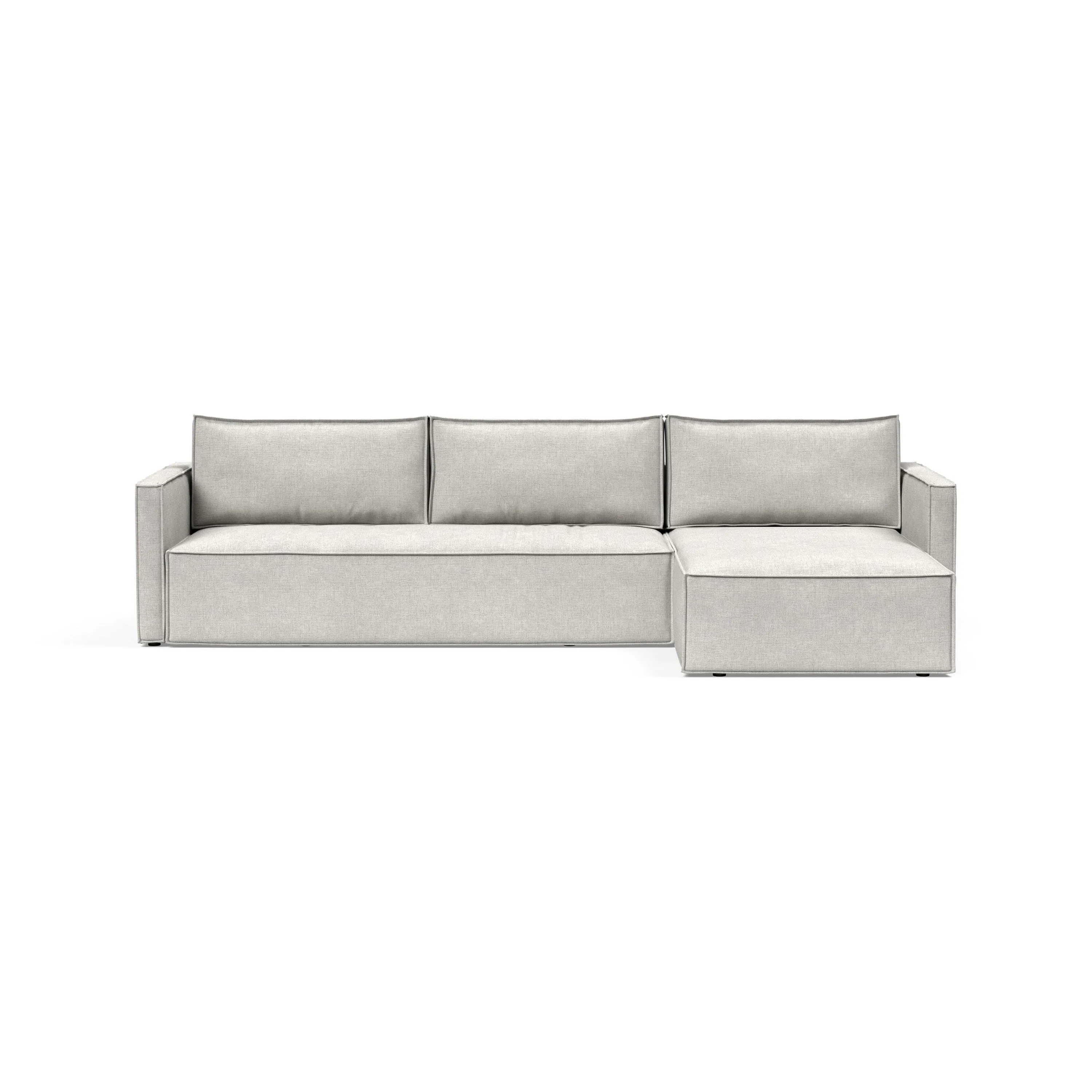 Newilla Slim Arms Sofa Bed with Chaise