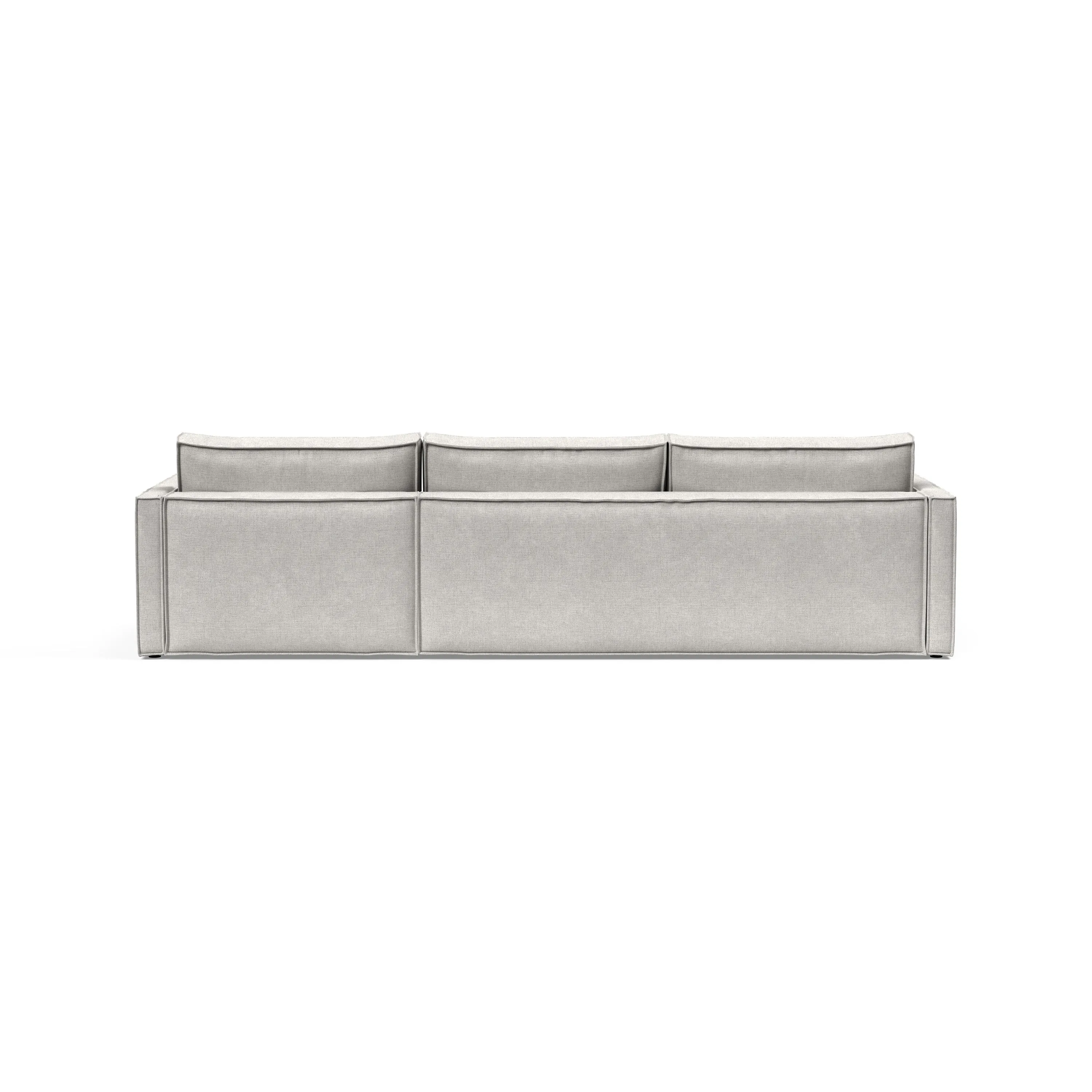 Newilla Slim Arms Sofa Bed with Chaise