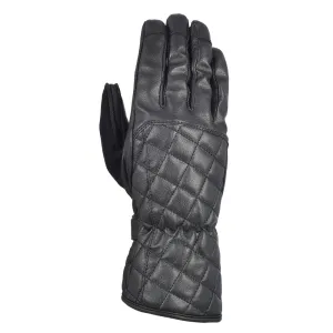 Oxford Somerville Leather Women Motorcycle Gloves Black