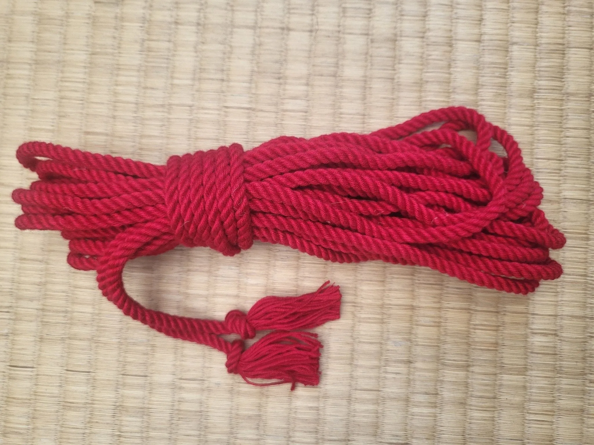 Red or dead Bamboo Bondage Rope