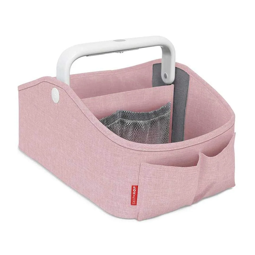 Skip Hop Pink Color Light Up Diaper Caddy Birth  to 24months