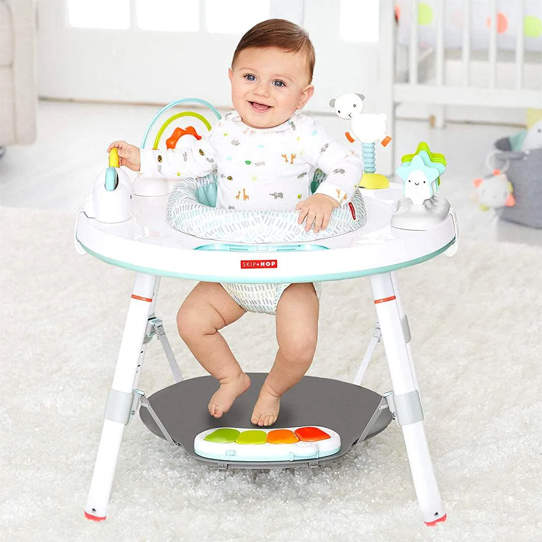 Skip Hop Silver lining Cloud Baby View 3 Stage Activity Center 4months to 48months