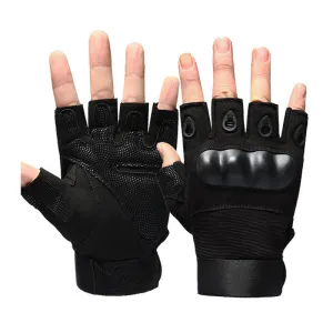 Spring And Autumn Men's Tactical Non-Slip Sports And Fitness Outdoor Sun Protection Anti-Slip Half-Finger Full-Finger Gloves