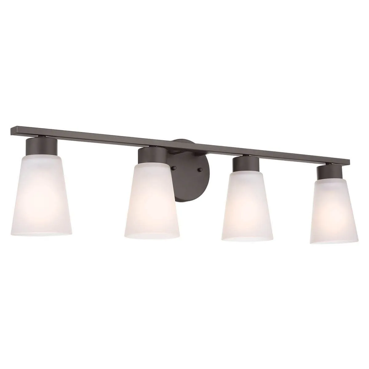 Stamos 31 in. 4 Lights Vanity Light Old Bronze finish