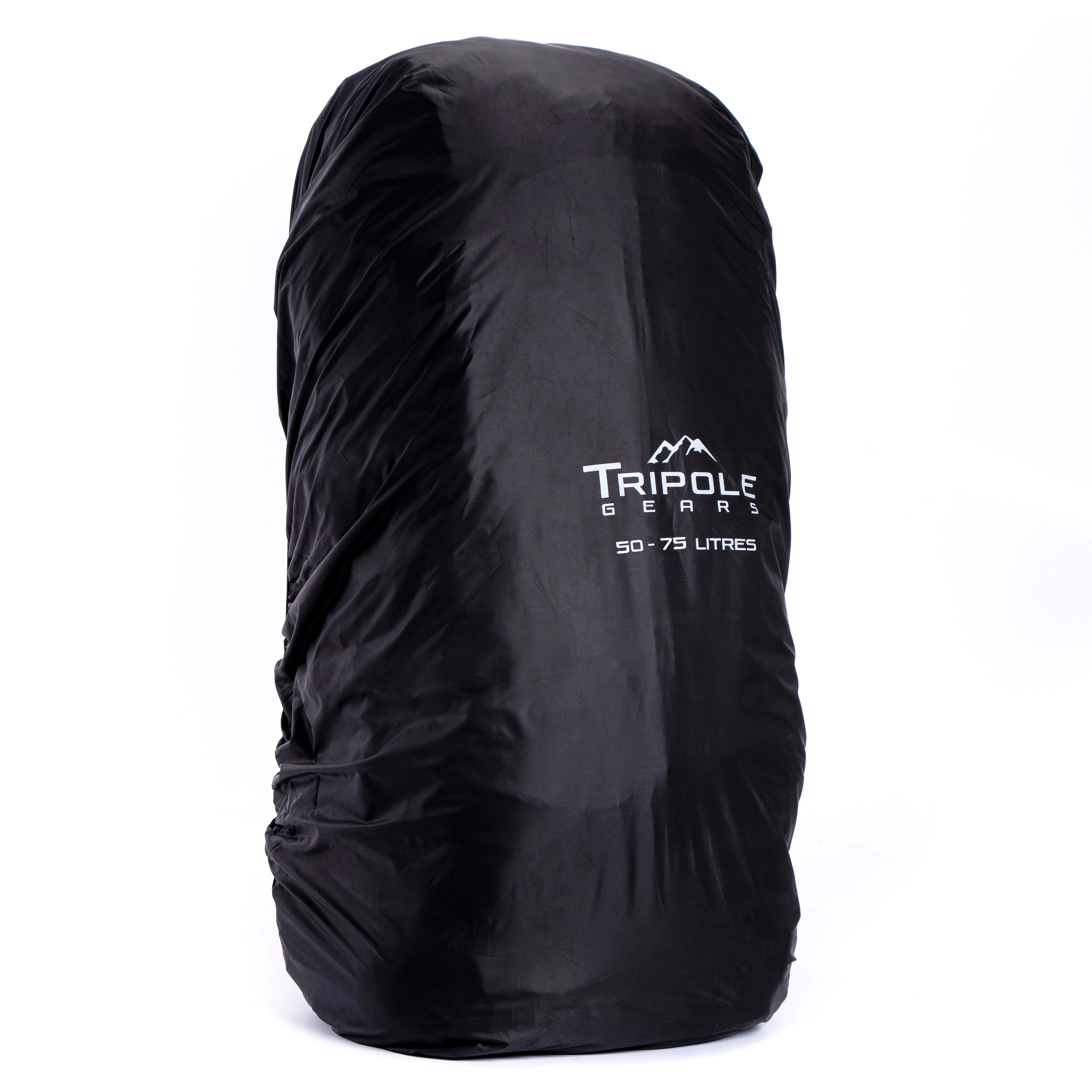 Tripole Terra Backpacking and Trekking Rucksack with Front Opening, Rain Cover and Metal Frame | 3 Year Warranty | Blue | 75 Litres