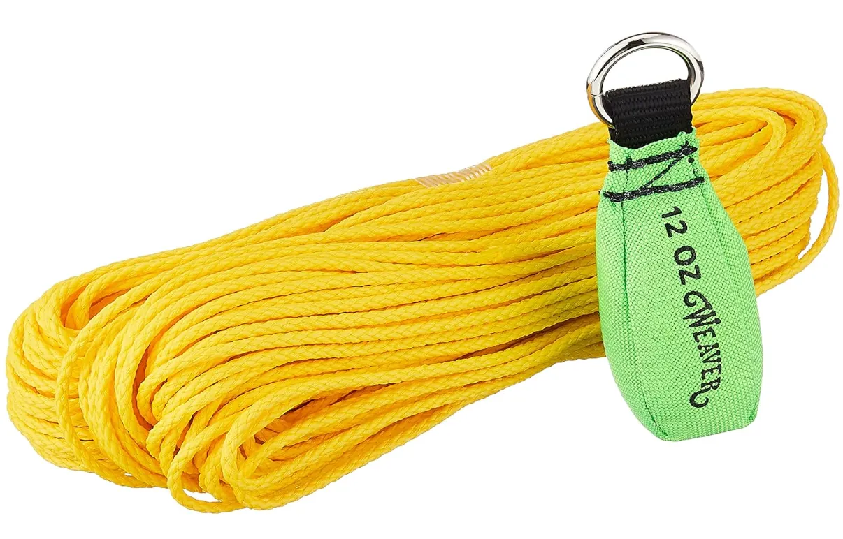 Weaver Throw Line (45m) & Weight Bag (12oz) Kit