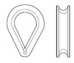 Wire Rope Thimble - BS464